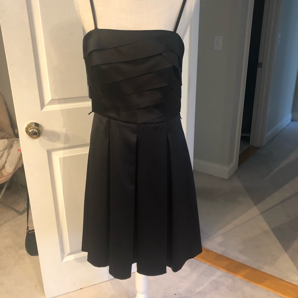 White House black market dress black mini size 10